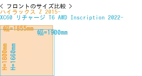 #ハイラックス Z 2015- + XC60 リチャージ T6 AWD Inscription 2022-